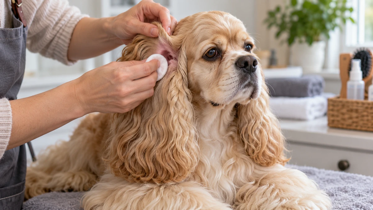 Amerikan Cocker köpek — bakım ve tımar